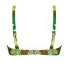 Haut de maillot de bain corbeille fitting La Venus Nature Vert Tropic