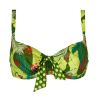Haut de maillot de bain corbeille fitting La Venus Nature Vert Tropic