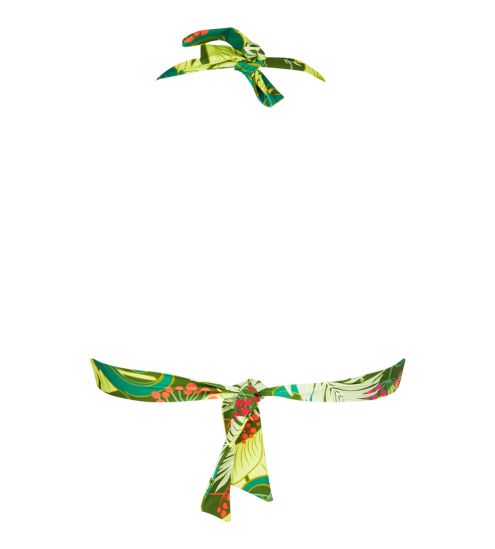 Haut de maillot de bain triangle mousse La Venus Nature Vert Tropic