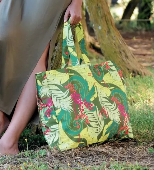 Sac de plage La Venus Nature Vert Tropic
