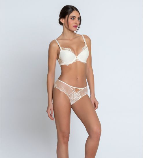 Shorty Bellissime Amour Écru Nacre