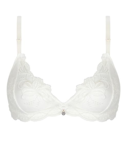 Soutien gorge triangle sans armatures Bellissime Amour Écru Nacre