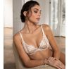 Soutien gorge triangle sans armatures Bellissime Amour Écru Nacre