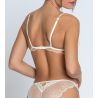 Soutien gorge triangle sans armatures Bellissime Amour Écru Nacre