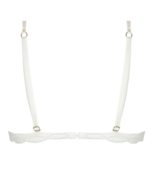 Soutien gorge triangle sans armatures Bellissime Amour Écru Nacre