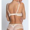 Soutien gorge Plunge demi-mousse Bellissime Amour Écru Nacre
