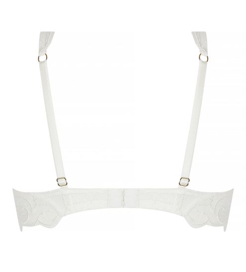 Soutien gorge Plunge demi-mousse Bellissime Amour Écru Nacre