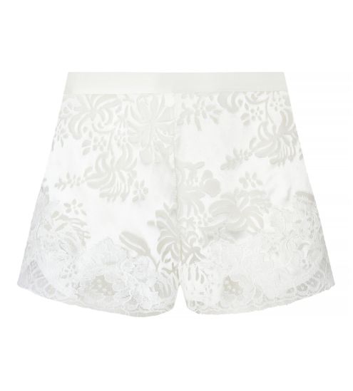 Short en soie Bellissime Amour Écru Nacre