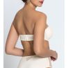 Soutien gorge bandeau Bellissime Amour Écru Nacre