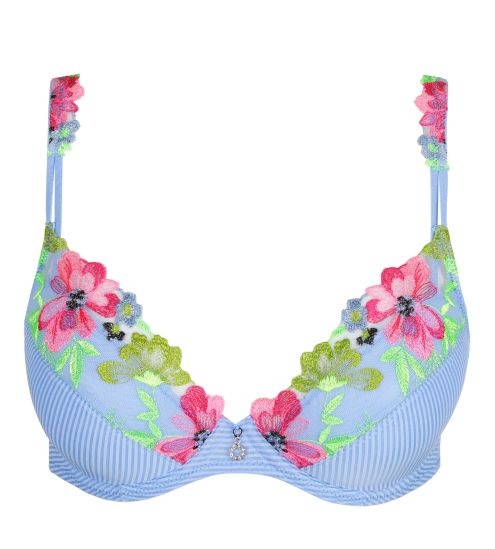 Soutien gorge push up Odilly Santorini Blue