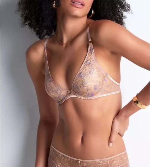 Triangle bra with...