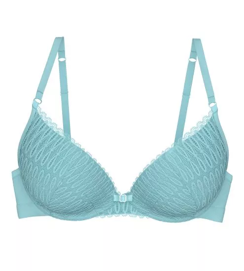Soutien gorge push up Aura Spotlight Silver Blue