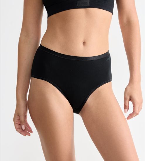 Lot de 3 slips midi Go Daily Noir