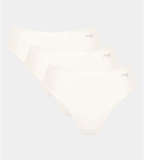Lot de 3 slips tai Go Daily Silk White