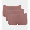 Lot de 3 shorts Go Daily Cacao
