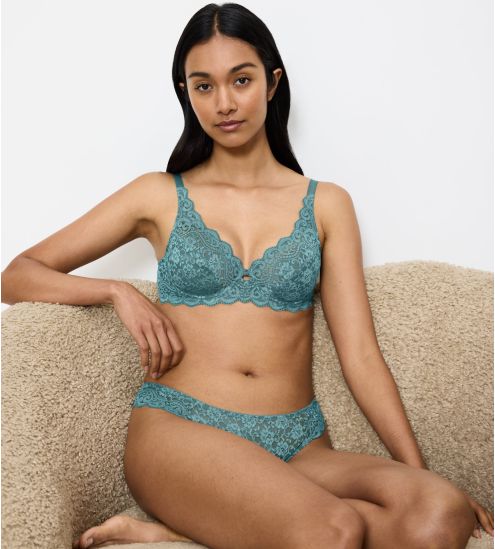 Soutien gorge armatures Amourette Quiet Turquoise