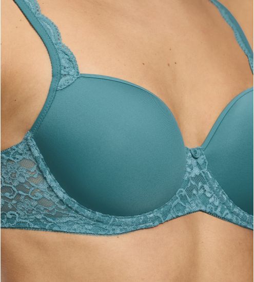 Soutien gorge corbeille mousse 3D Amourette Quiet Turquoise