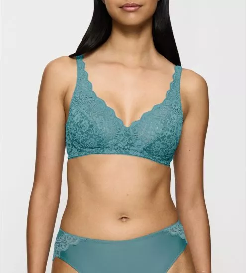 Soutien gorge sans armatures Amourette Quiet Turquoise