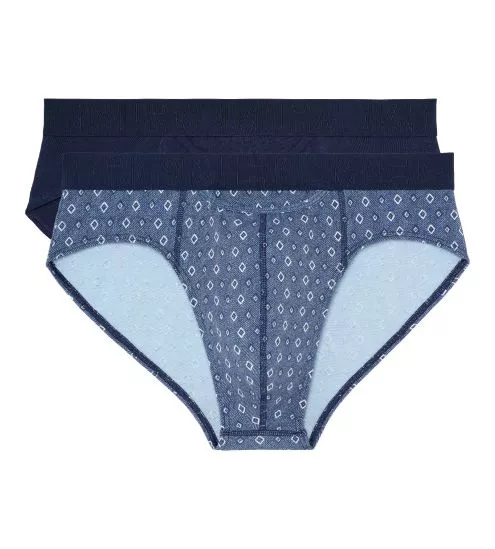 Lot de 2 slips mini HO1 Jonas Bleu Marine