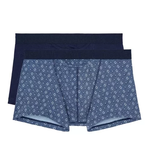 Lot de 2 boxers HO1 Jonas Bleu Marine