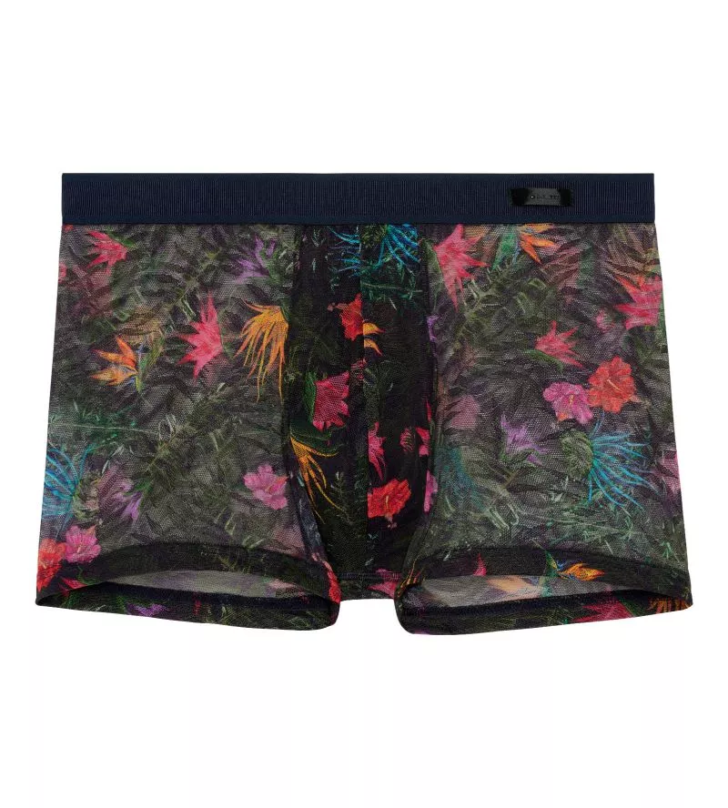 Boxer en dentelle imprimé Exotica Multicolore