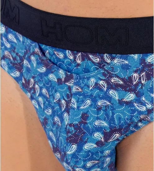 Slip mini imprimé Vibe HO1 Bleu Marine
