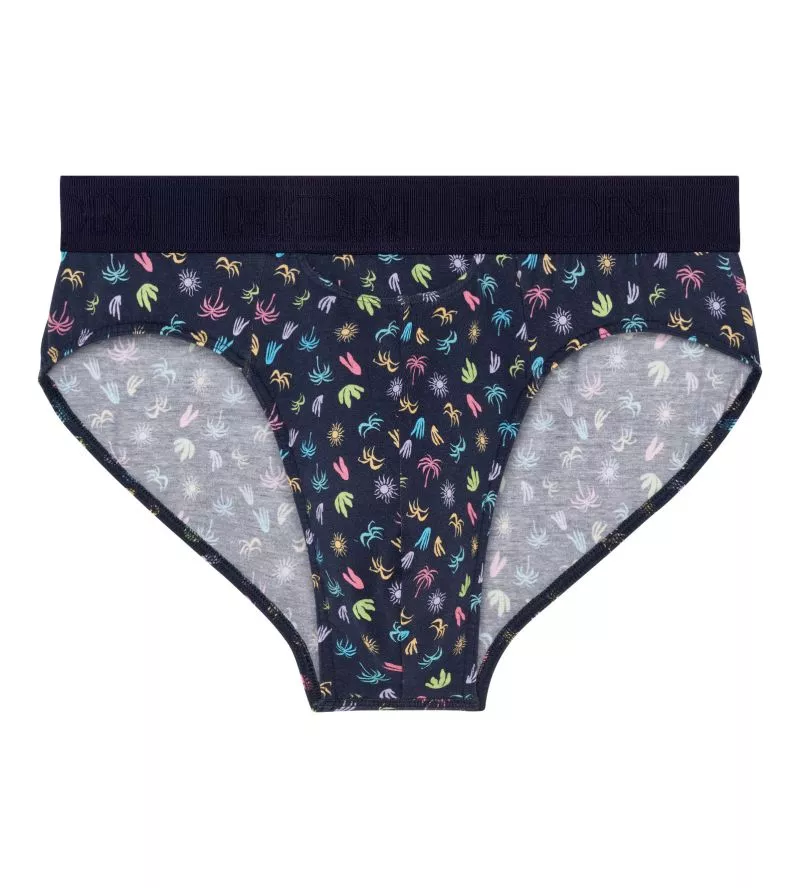 Slip mini imprimé California HO1 Multicolore