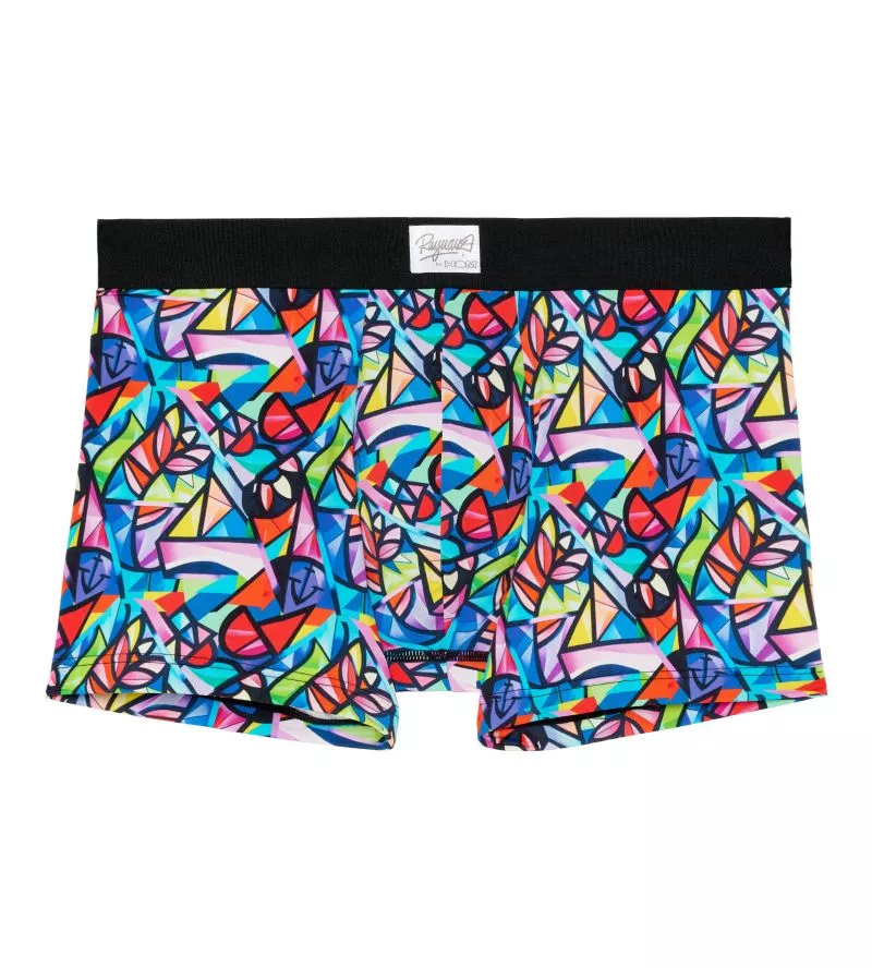 Boxer imprimé Idylle Multicolore