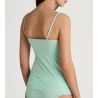 Top à bretelles Calida Natural Comfort Lace Soft Green