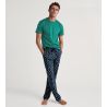 Pantalon homme Calida RMX Sleep Weekend Pond Green