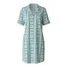 Chemise de nuit Calida pour femme Palm Dreams Bristol Blue