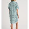 Chemise de nuit Calida pour femme Palm Dreams Bristol Blue