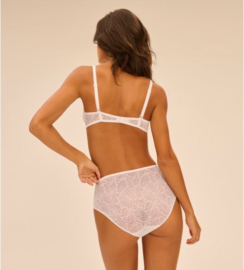 Culotte haute Simone Pérèle Comète Blanc