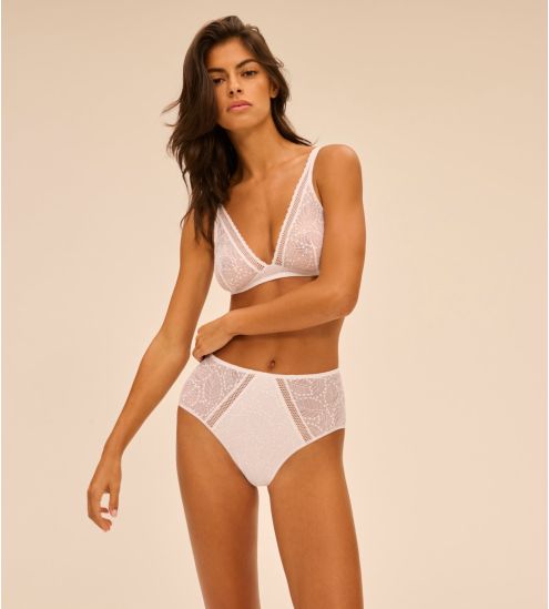 Culotte haute Simone Pérèle Comète Blanc