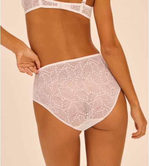 Culotte haute Simone Pérèle Comète Blanc