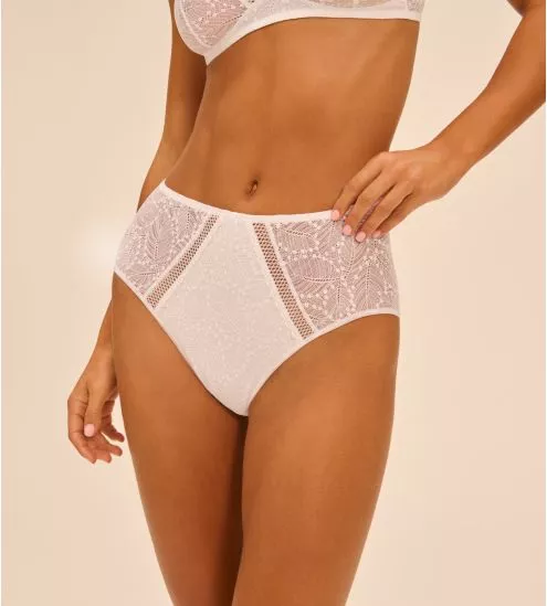 Culotte haute Simone Pérèle Comète Blanc