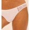 Slip brésilien Simone Pérèle Comète Blanc
