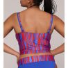 Haut de maillot de bain Tankini PrimaDonna Swim Skudai Wild Stripes