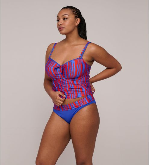 Haut de maillot de bain Tankini PrimaDonna Swim Skudai Wild Stripes