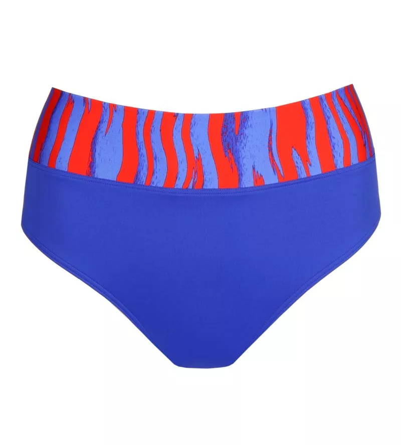 Bas de maillot de bain à revers PrimaDonna Swim Skudai Wild Stripes