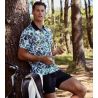 Polo Impetus Bali Blanc imprimé