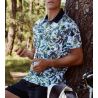 Polo Impetus Bali Blanc imprimé