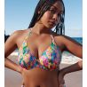 Haut de maillot de bain plongeant PrimaDonna Swim Ubud Sun Glow