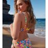 Haut de maillot de bain plongeant PrimaDonna Swim Ubud Sun Glow