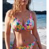 Haut de maillot de bain plongeant PrimaDonna Swim Ubud Sun Glow