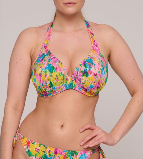 Haut de maillot de bain plongeant PrimaDonna Swim Ubud Sun Glow