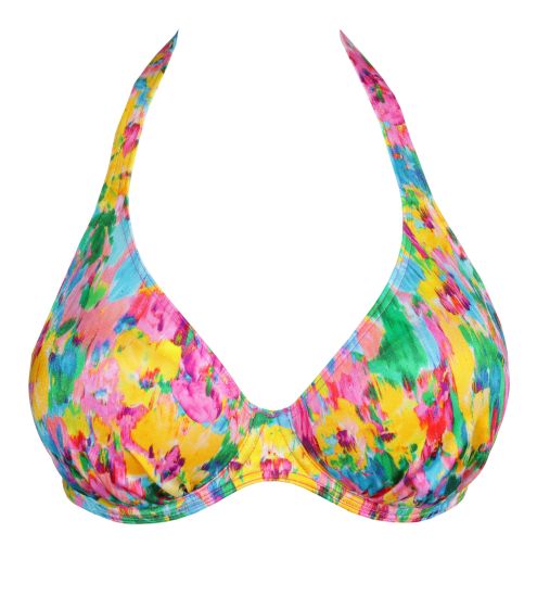 Haut de maillot de bain plongeant PrimaDonna Swim Ubud Sun Glow