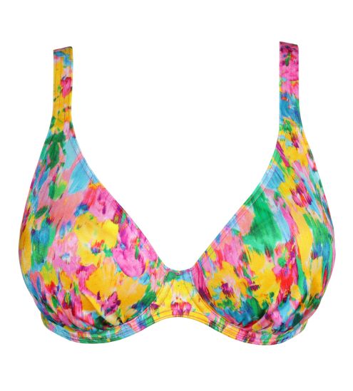 Haut de maillot de bain plongeant PrimaDonna Swim Ubud Sun Glow