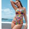 Bas de maillot de bain froncé PrimaDonna Swim Ubud Sun Glow