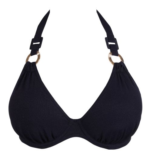 Haut de maillot de bain plongeant Pinner Dazzling Sky